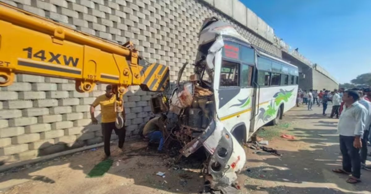 Rajasthan: 12 killed, 30 injured as bus rams into flyover wall