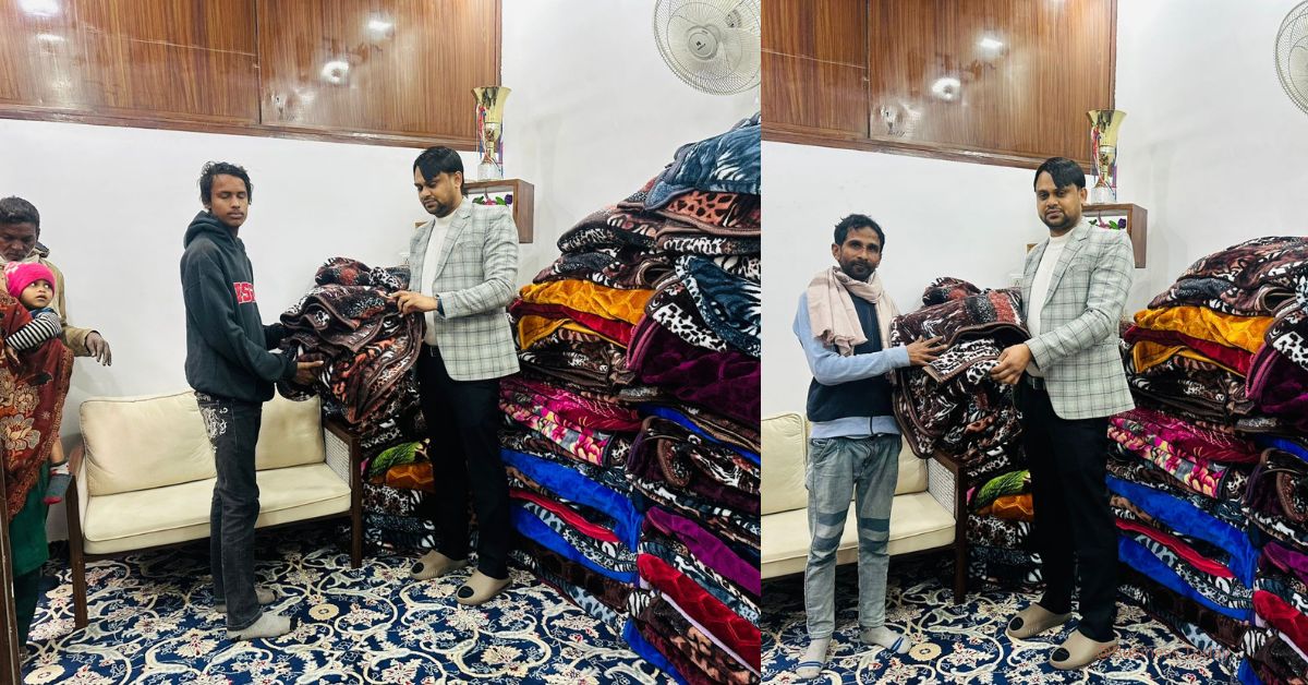 Dr. Mohammed Shoaib Distributes Blankets to 150 Needy Families in Jaipur - Citizen News Daily