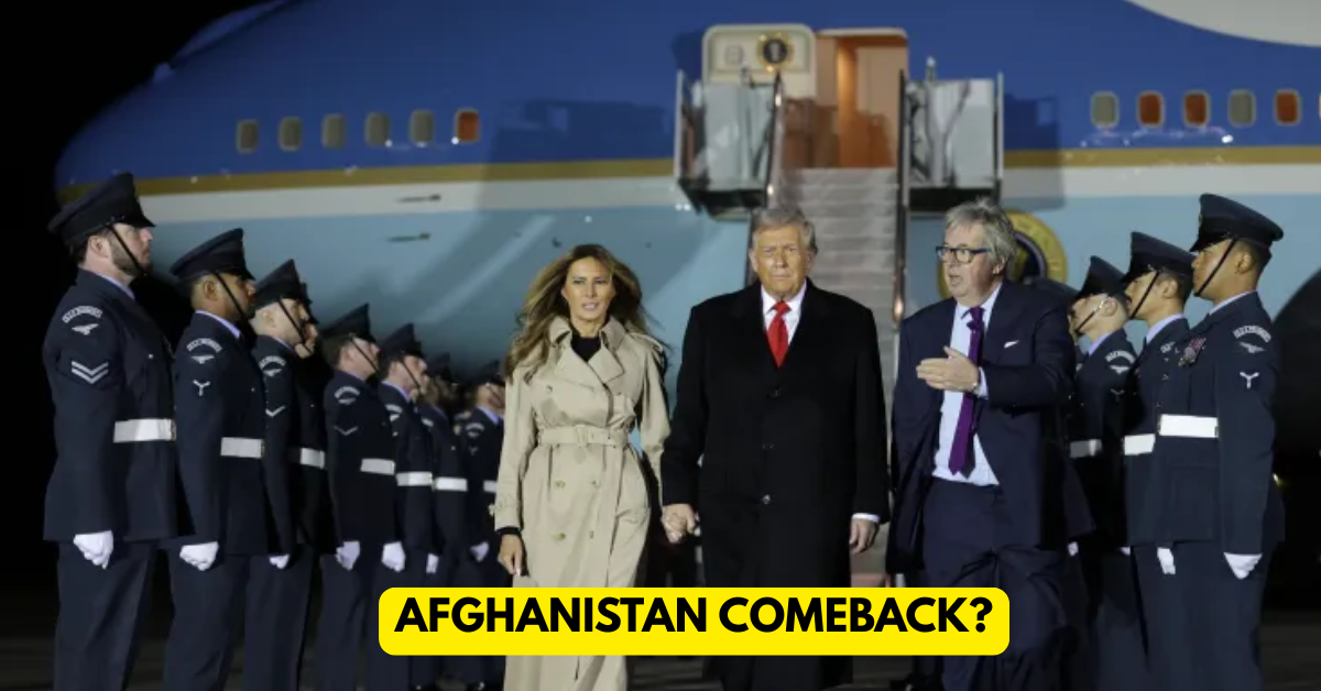 Afghanistan Comeback Trump Suggests US Troops Could Return to Base - Citizen News Daily
