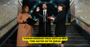 Zohran Mamdani Takes Oath as New York Mayor on the Quran - Citizen News Daily