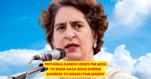 Priyanka Gandhi Urges PM Modi to Raise Gaza Issue During Address to Israeli Parliament - Citizen News Daily